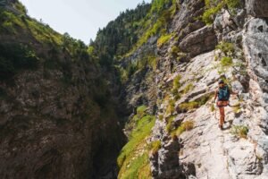 La via ferrata des Étroits